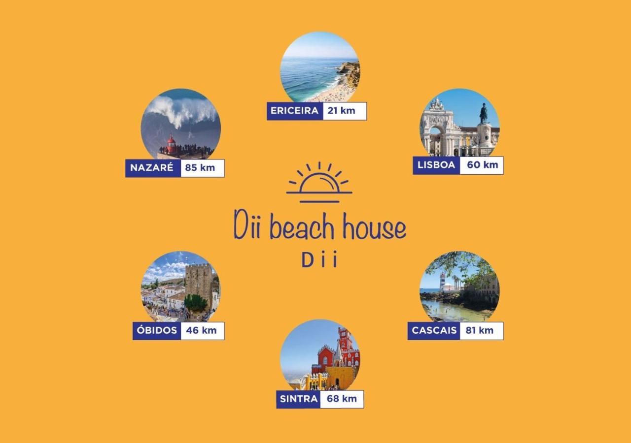 Dii Beach House - Moradia Bi-Familiar Com Piscina Aquecida Torres Vedras Exteriér fotografie